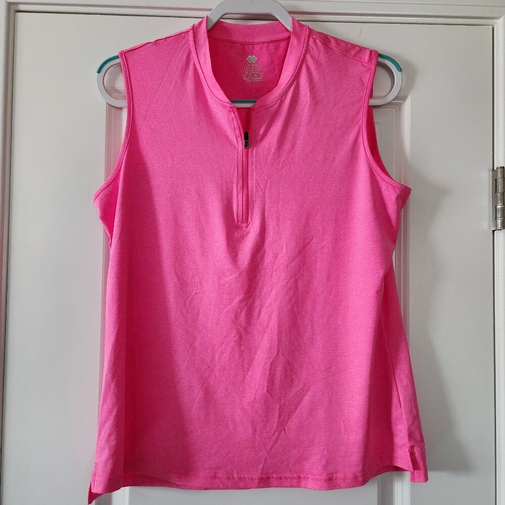 Mofiz Women's sleeveless shirt PINK size Large.  ITEM 1125251GS